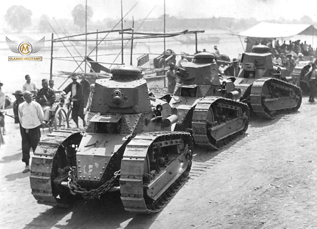 first time tanks were used in battle